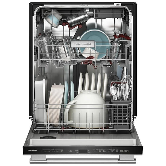 KitchenAid 24 Inch Built-In Dishwasher with 16 Place Settings, PrintShield Stainless Steel - KDTS624SPS
