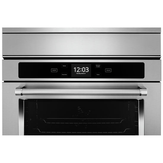 KitchenAid 24 Inch Double Wall Oven with 5.2 Cu. Ft. Total Capacity, Stainless Steel - KODC504PPS