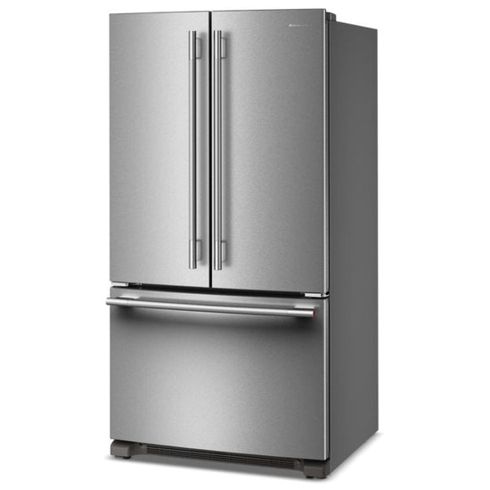 KitchenAid 36 Inch French Door Refrigerator with 25.2 Cu. Ft., Stainless Steel - KRFF136SPS
