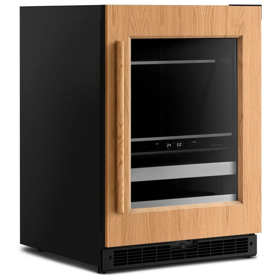 KitchenAid 24 Inch Beverage Center with 4.8 Cu. Ft. Capacity, Panel Ready - KUBL524SPA