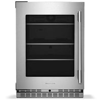 KitchenAid 24 Inch Undercounter Refrigerator with 5.2 Cu. Ft. Capacity, PrintShield Stainless - KURL524SPS