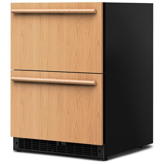 KitchenAid 24 Inch Undercounter Double-Drawer Refrigerator with 4.4 Cu. Ft., Panel Ready - KURT524SPA
