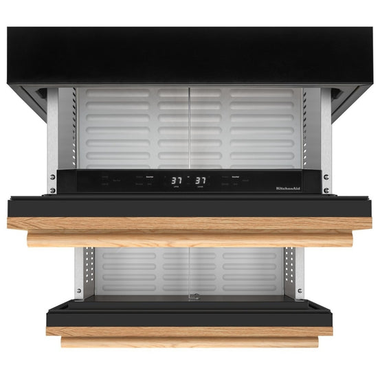 KitchenAid 24 Inch Undercounter Double-Drawer Refrigerator with 4.4 Cu. Ft., Panel Ready - KURT524SPA