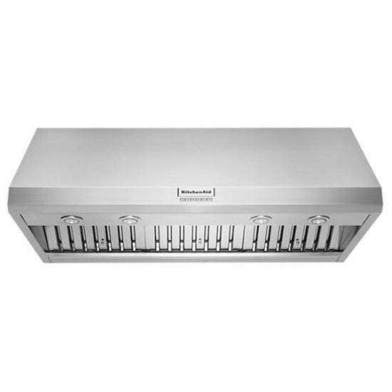 KitchenAid 48 Inch Commercial-Style Wall-Mount Canopy Range Hood - KVWC908KSS
