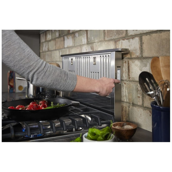 KitchenAid 30 Inch Retractable Downdraft Ventilation System, Stainless Steel - KXD4630YSS