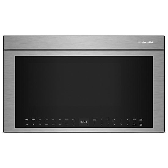 KitchenAid 30 Inch Over-the-Range Multifunction Microwave with 1.1 cu. ft. Capacity - YKMMF530PPS
