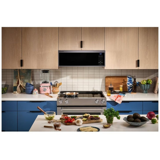 KitchenAid 30 Inch Low Profile Over-the-Range Microwave 1.1 cu. ft. - YKMML550RPS