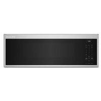 KitchenAid 30 Inch Low Profile Over-the-Range Microwave 1.1 cu. ft. - YKMML550RPS