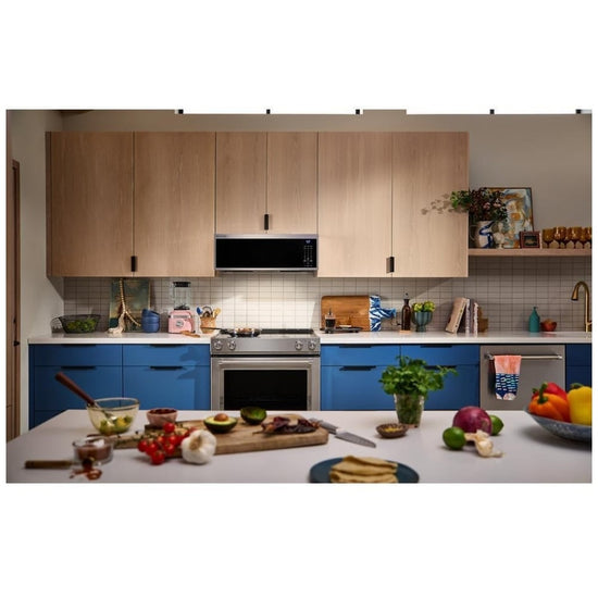KitchenAid 30 Inch Low Profile Over-the-Range Microwave 1.1 cu. ft. - YKMML550RPS