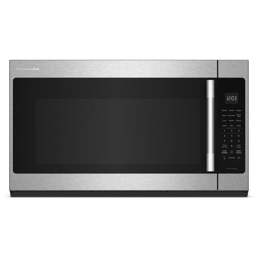 KitchenAid 30 Inch Over-the-Range Microwave with 2.1 Cu. Ft. Capacity - YKMMS330SPS