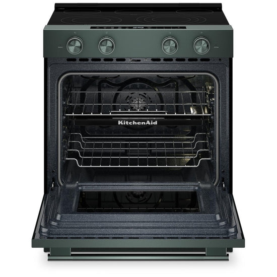 KitchenAid 30 Inch Slide-In Electric Range with 5.3 cu. ft. Capacity - YKSES530SJP