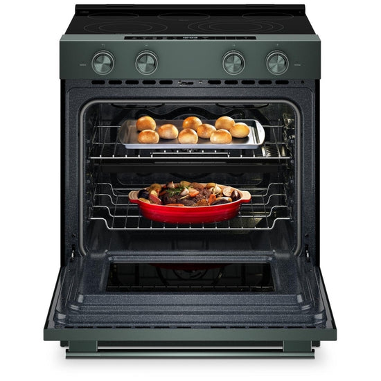 KitchenAid 30 Inch Slide-In Electric Range with 5.3 cu. ft. Capacity - YKSES530SJP