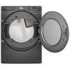 Whirlpool 27 Inch Front Load Electric Dryer with 7.4 cu. ft. Capacity, Volcano Black - YWED6720RU