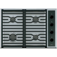 Wolf 30 Inch Transitional Gas Cooktop with 4 Dual-Stacked Sealed Burners, Natural Gas - CG304TS