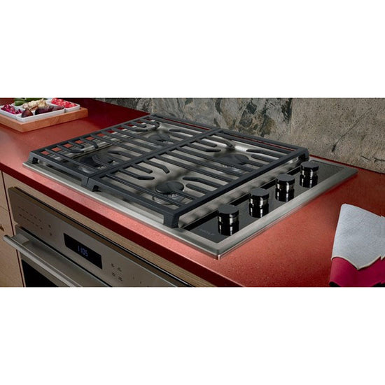 Wolf 30 Inch Transitional Gas Cooktop with 4 Dual-Stacked Sealed Burners, Natural Gas - CG304TS