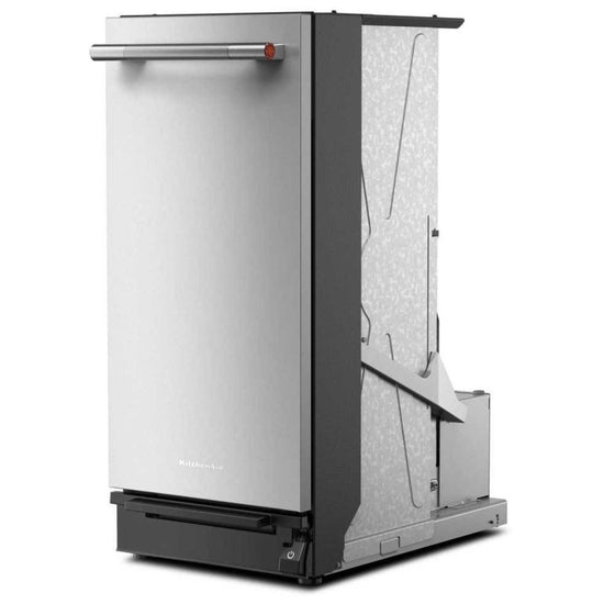 KitchenAid 15 Inch Built-In Trash Compactor, Stainless Steel - KTTP515TSS