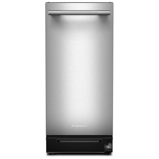 KitchenAid 15 Inch Built-In Trash Compactor, Stainless Steel - KTTP515TSS