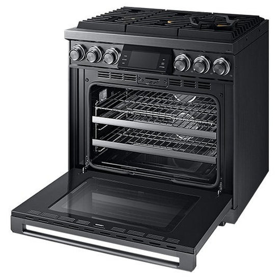 Dacor 36 Inch Pro Gas Range, Silver Stainless Steel - DOP36M96GLS/DA