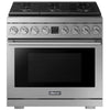 Dacor 36 Inch Gas Range, Silver Stainless Steel - DOP36P86GLS/DA