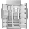 Dacor 42 Inch Built-In Side-by-Side Refrigerator with 24 Cu. Ft. Capacity, Counter Depth - DRS425300SR/DA