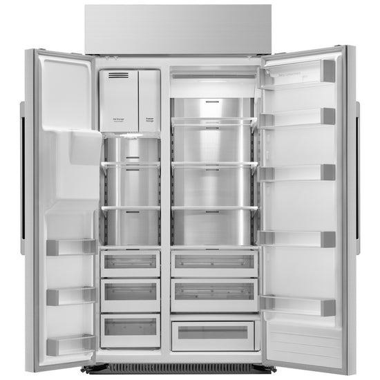 Dacor 42 Inch Built-In Side-by-Side Refrigerator with 24 Cu. Ft. Capacity, Counter Depth - DRS425300SR/DA