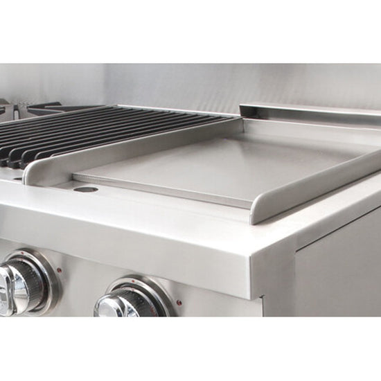 Capital 48 Inch Freestanding Gas Range with 6 Open Burners + Griddle, 7.6 cu. ft. - MCOR484G2-N