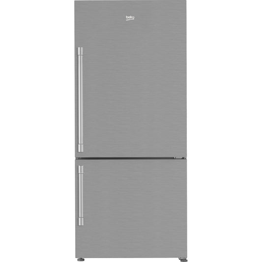 Trailer of 57 units of Beko 30" Bottom Freezer Refrigerator - BFBF30216SS