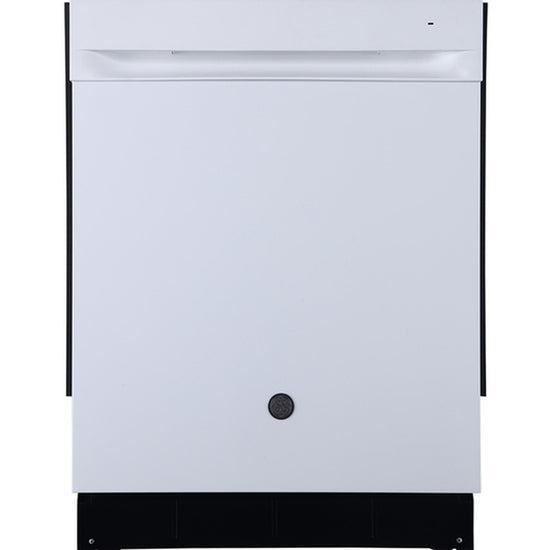 GE 24 Inch Built-In Top Control Dishwasher, White - GBP534SGPWW