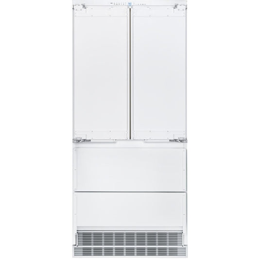 Liebherr 36 Inch Built-In Panel Ready French Door Refrigerator with 18.9 cu. ft. Capacity - HCB2092