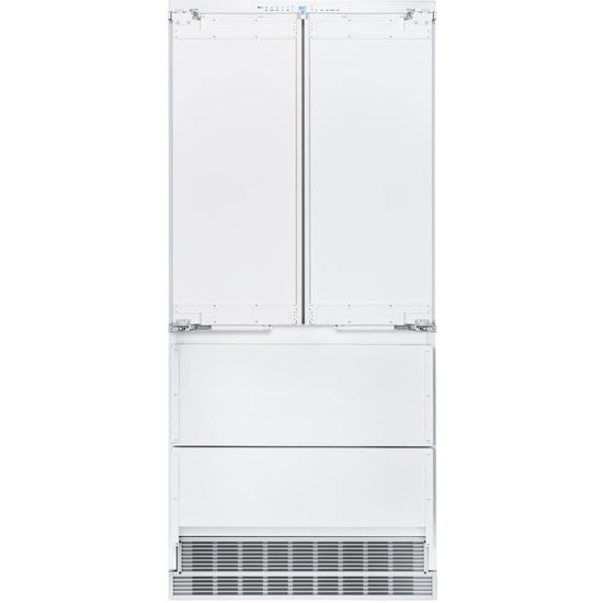 Liebherr 36 Inch Built-In Panel Ready French Door Refrigerator with 18.9 cu. ft. Capacity - HCB2092