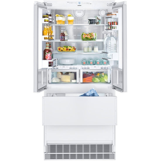Liebherr 36 Inch Built-In Panel Ready French Door Refrigerator with 18.9 cu. ft. Capacity - HCB2092