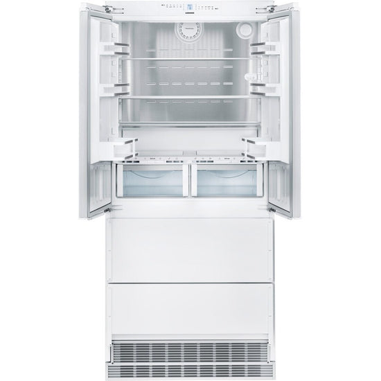 Liebherr 36 Inch Built-In Panel Ready French Door Refrigerator with 18.9 cu. ft. Capacity - HCB2092