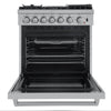 Forno Lazio 30 Inch Freestanding Dual Fuel Range with True Convection - FFSGS6196-30