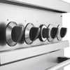 FORNO Commerciale 24 Inch Gas Range with 4 Burners - FCMGR0093-24