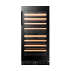 Hisense 8.5 cu. ft. 76 Bottle Dual Zone Wine Cooler with Wi-Fi - HWD076N3ASD