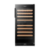 Hisense 8.5 cu. ft. 76 Bottle Dual Zone Wine Cooler with Wi-Fi - HWD076N3ASD