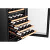 Hisense 8.5 cu. ft. 76 Bottle Dual Zone Wine Cooler with Wi-Fi - HWD076N3ASD