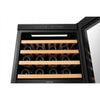 Hisense 8.5 cu. ft. 76 Bottle Dual Zone Wine Cooler with Wi-Fi - HWD076N3ASD