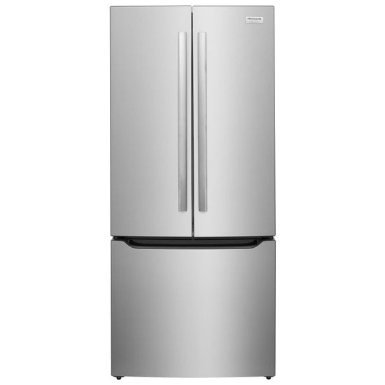 Frigidaire 30 Inch French Door Refrigerator with 20 Cu. Ft. Capacity, Stainless Steel - GRFN2023AF