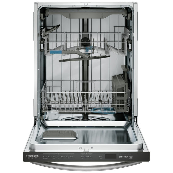 Frigidaire 24 Inch Built-In Top Control Dishwasher, Smudge-Proof Stainless Steel - GDSH4735AF
