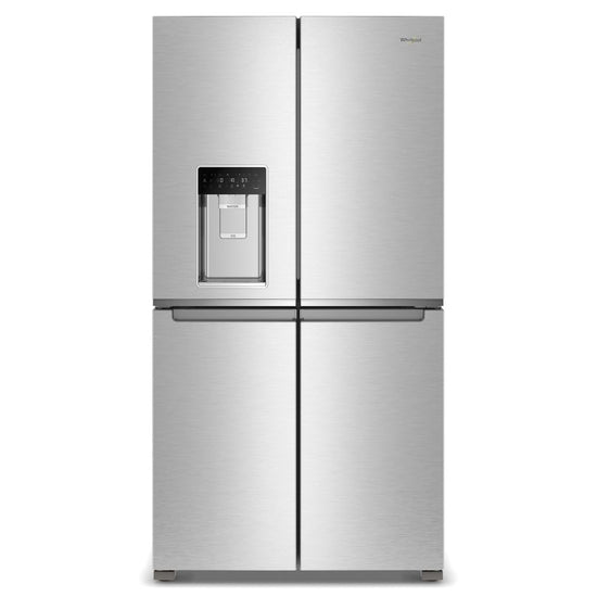 Whirlpool 36-Inch Counter Depth 4-Door French Door Refrigerator with Ice Maker - WRQC7836RZ