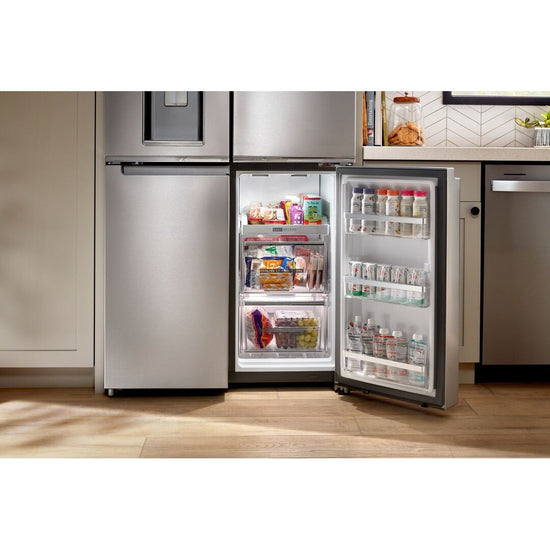 Whirlpool 36-Inch Counter Depth 4-Door French Door Refrigerator with Ice Maker - WRQC7836RZ