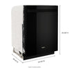 Whirlpool 24 Inch Built-In Dishwasher with AI Intelligent Wash, 47 dBA - WDT750SAKB