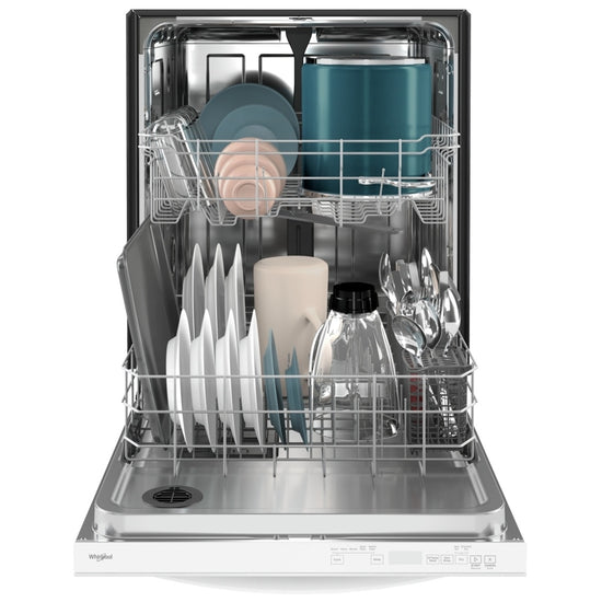 Whirlpool 24 Inch Built-In Dishwasher, White - WDT740SALW