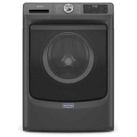 Maytag 27 Inch Front Load Washer with 5.5 Cu. Ft. Capacity, Volcano Black - MHW6630MBK