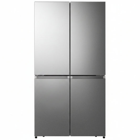 Hisense 36 Inch Counter Depth French Door Refrigerator with 21.5 cu. ft. Capacity - RQ22N6ASD