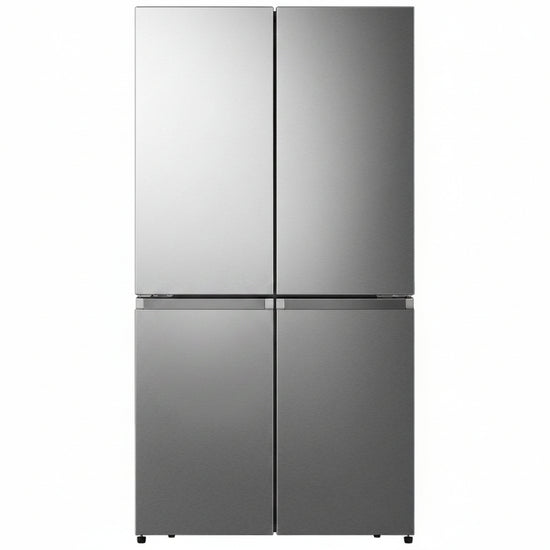 Hisense 36 Inch Counter Depth French Door Refrigerator with 21.5 cu. ft. Capacity - RQ22N6ASD