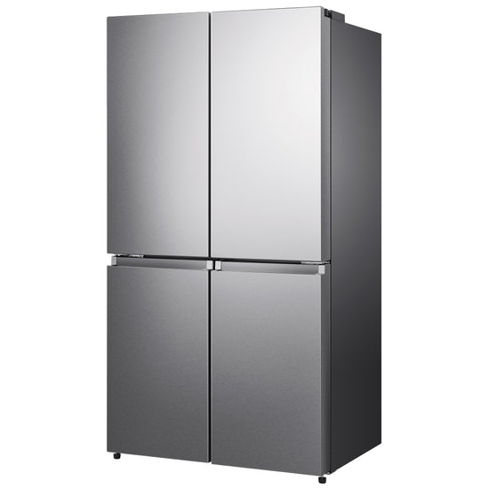Hisense 36 Inch Counter Depth French Door Refrigerator with 21.5 cu. ft. Capacity - RQ22N6ASD