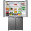 Hisense 36 Inch Counter Depth French Door Refrigerator with 21.5 cu. ft. Capacity - RQ22N6ASD