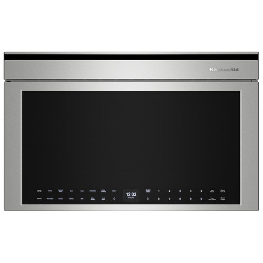KitchenAid 30 Inch Built-In Convection Microwave Oven with 1.1 Cu. Ft. Capacity - YKMBT730SPS